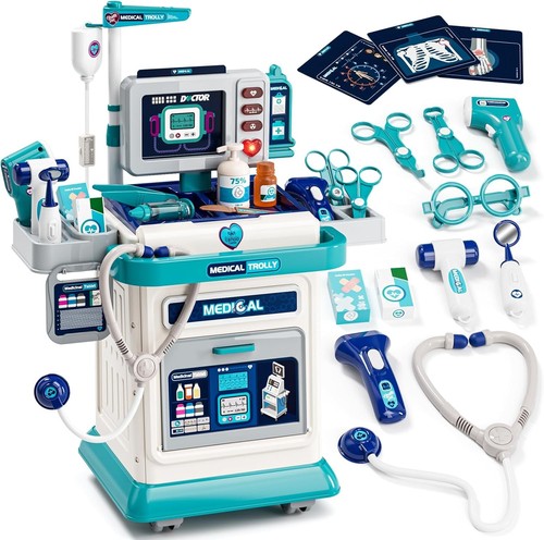 Kids doctors set with medical - doctors,