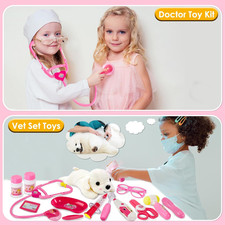 BUYGER Girls Toys Doctor Nurse