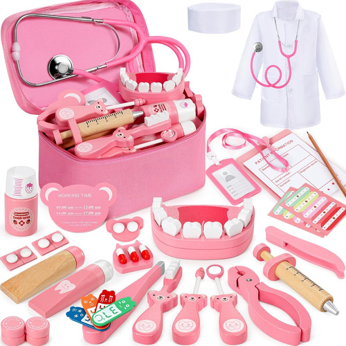 Doctors set for kids piece - kids,, 40-piece